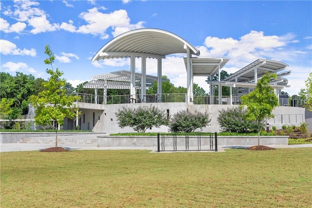 3932 Boston Common St, Suwanee, GA 30024 - view of home's community with a yard