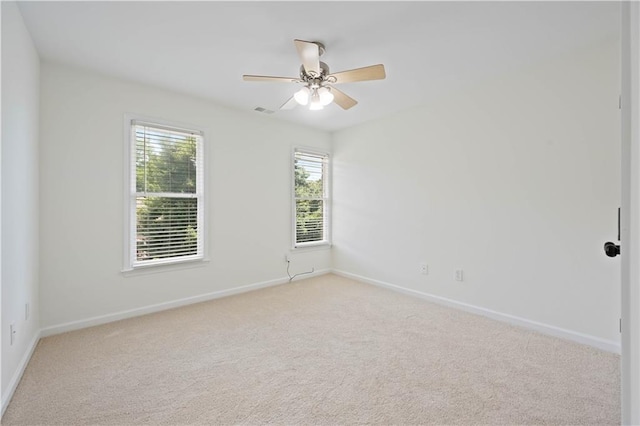 4108 Wyndam Hill Dr, Suwanee, GA 30024 - spare room featuring light carpet and ceiling fan