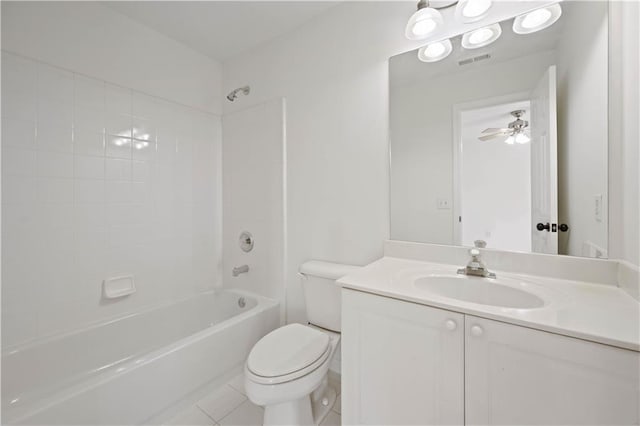 4108 Wyndam Hill Dr, Suwanee, GA 30024 - full bath featuring vanity, bathing tub / shower combination, and tile patterned floors