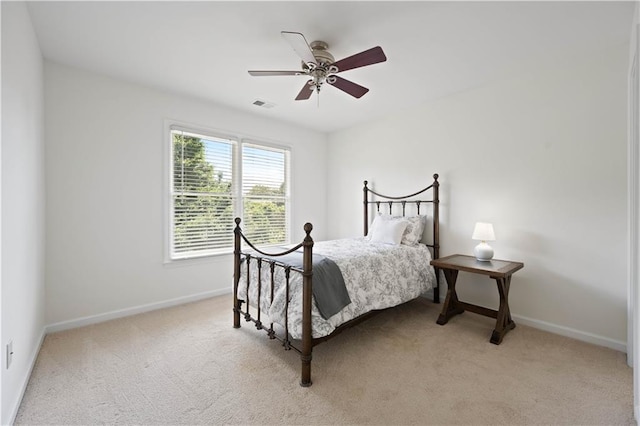 4108 Wyndam Hill Dr, Suwanee, GA 30024 - bedroom with light carpet and ceiling fan