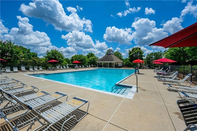 4108 Wyndam Hill Dr, Suwanee, GA 30024 - community pool featuring a patio