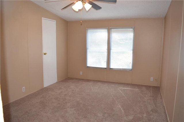 59 Pine Ridge Ln, White, GA 30184 - empty room with ceiling fan and carpet floors