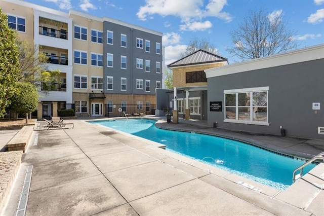 870 Inman Village Pkwy Unit 203, Atlanta, GA 30307 - community pool with a patio area