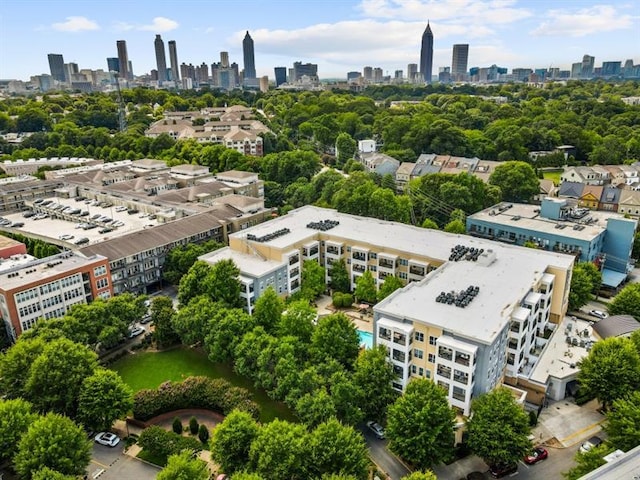 870 Inman Village Pkwy Unit 203, Atlanta, GA 30307 - bird's eye view of skyline