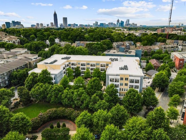 870 Inman Village Pkwy Unit 203, Atlanta, GA 30307 - drone / aerial view of skyline