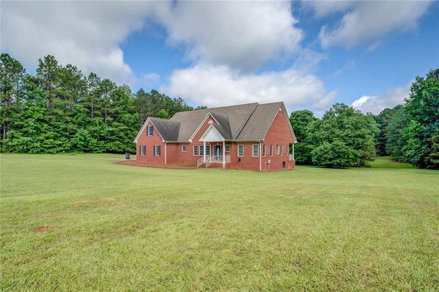 172 Lakeview Dr, Newborn, GA 30056 - view of front facade featuring a front yard and brick siding