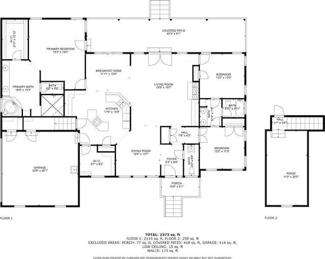 172 Lakeview Dr, Newborn, GA 30056 - view of room layout