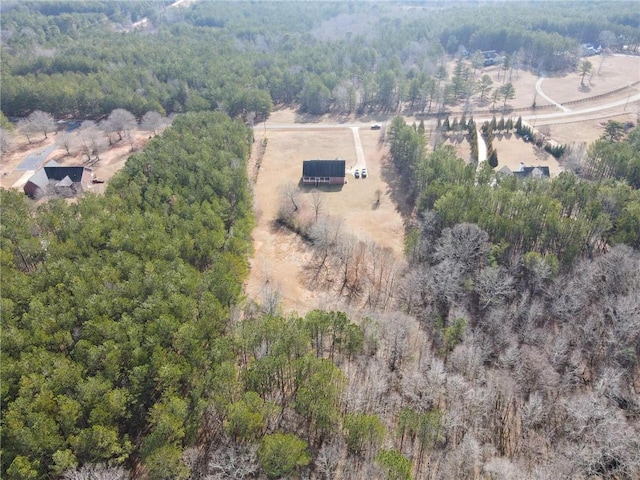 172 Lakeview Dr, Newborn, GA 30056 - aerial overview of property's location with a heavily wooded area and rural landscape