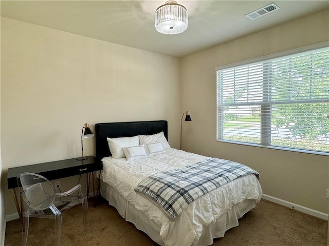 bedroom featuring carpet floors