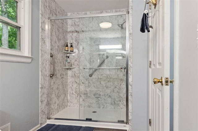 141 Mills Creek Path, Hiram, GA 30141 - full bathroom featuring a marble finish shower