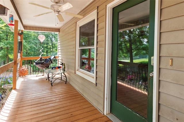 141 Mills Creek Path, Hiram, GA 30141 - porch with ceiling fan