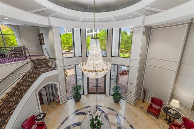 view of community lobby