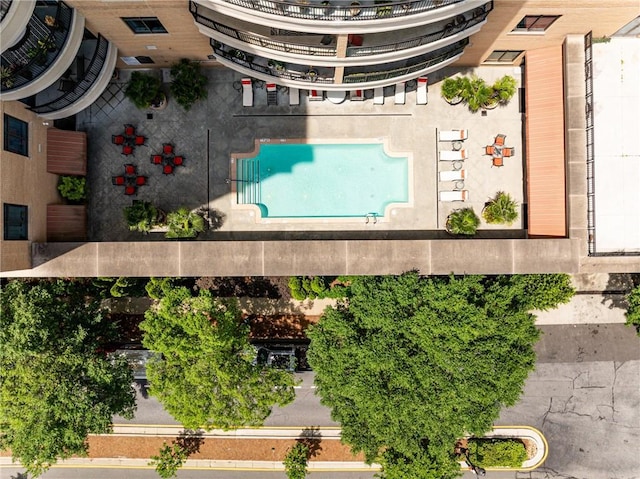 bird's eye view