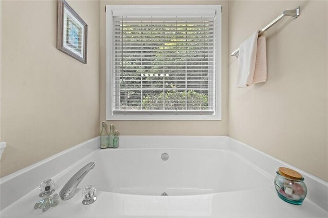 1865 Morgans Run Trl, Buford, GA 30519 - bathroom with plenty of natural light and a bath