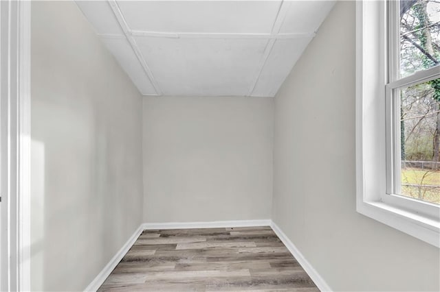 interior space featuring a wealth of natural light and light wood-type flooring