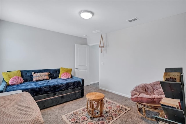 4658 Electric Ave SW, Mableton, GA 30126 - carpeted living area with baseboards and visible vents