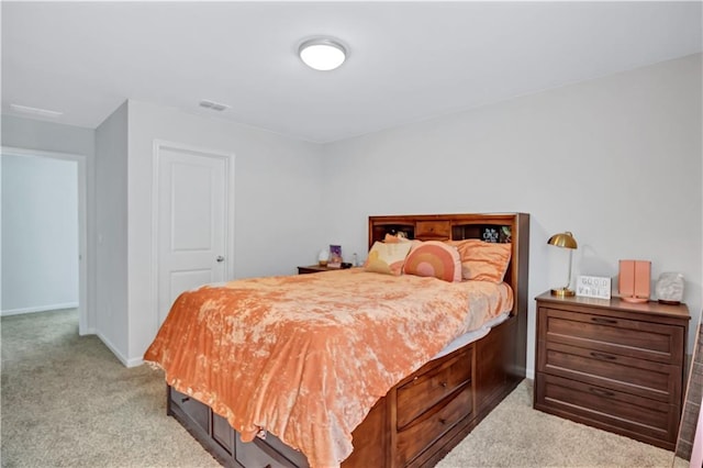 4658 Electric Ave SW, Mableton, GA 30126 - bedroom with baseboards, visible vents, and light colored carpet