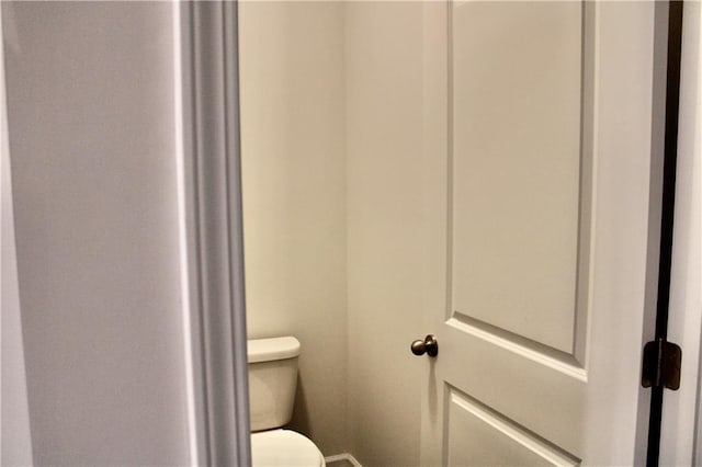 bathroom with toilet