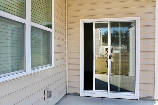 view of property entrance