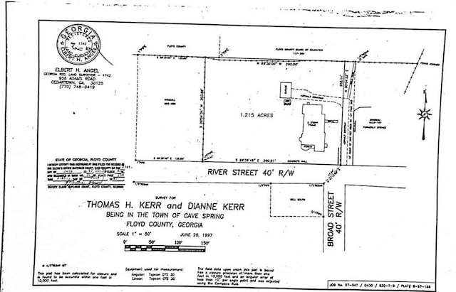 survey map / technical document