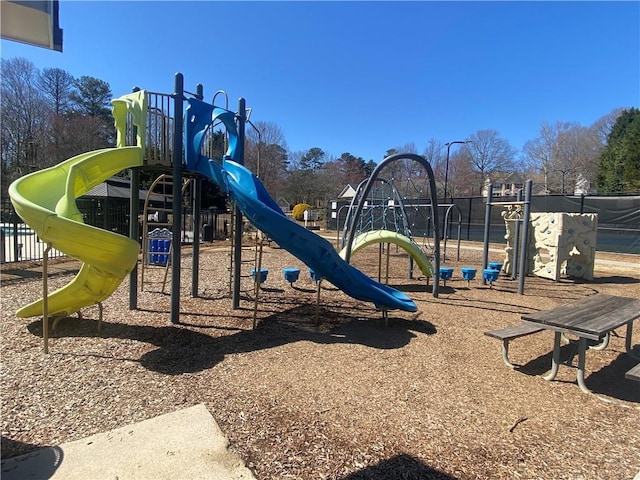 view of community play area