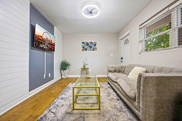 692 Smith St SW, Atlanta, GA 30310 - living room with wood finished floors