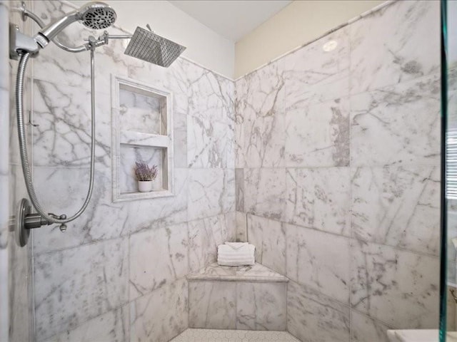 1630 Reindeer Rdg, Alpharetta, GA 30005 - bathroom featuring a tile shower