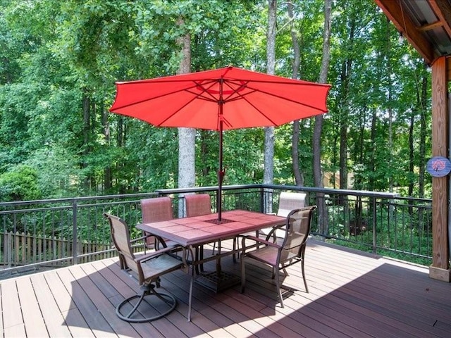 1630 Reindeer Rdg, Alpharetta, GA 30005 - deck with outdoor dining area