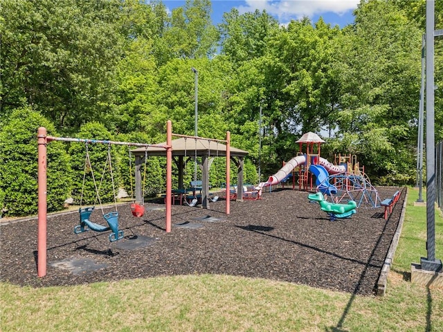 view of communal playground