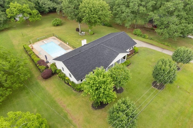 256 Teresa Ln, Loganville, GA 30052 - aerial view of property and surrounding area with a pool