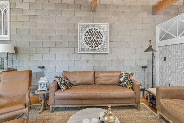 view of living room