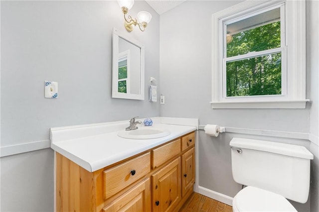 479 Deerpath Dr, Sautee Nacoochee, GA 30571 - bathroom featuring vanity and wood finished floors