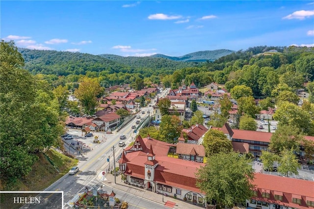 479 Deerpath Dr, Sautee Nacoochee, GA 30571 - aerial view of a heavily wooded area and a mountainous background