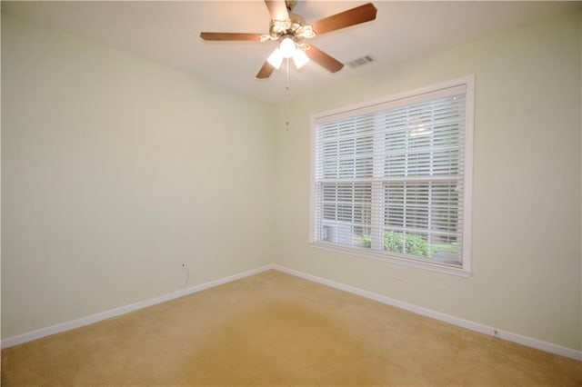 179 Camry Ln, Grayson, GA 30017 - unfurnished room featuring light carpet, baseboards, and ceiling fan