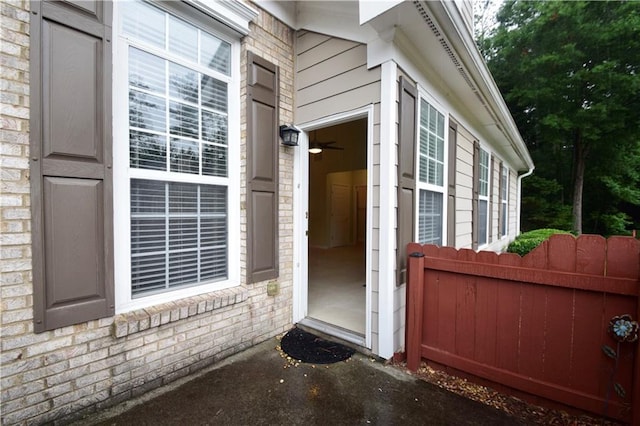 179 Camry Ln, Grayson, GA 30017 - doorway to property with brick siding