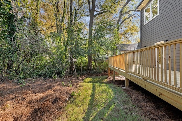 60 Newcastle St SW, Atlanta, GA 30314 - view of yard featuring a deck