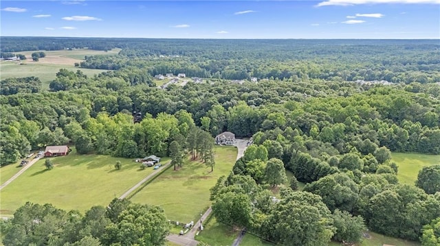 1217 Cabin Bridge Rd, Bethlehem, GA 30620 - aerial view of property and surrounding area featuring a forest and rural landscape