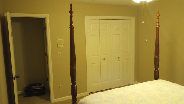 3962 Fox Glen Dr, Woodstock, GA 30189 - bedroom with a closet and carpet floors