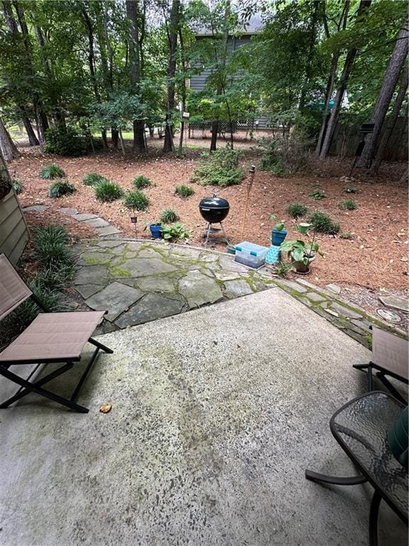3962 Fox Glen Dr, Woodstock, GA 30189 - view of yard with a patio