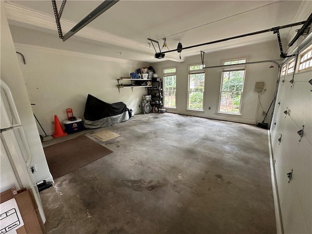 3962 Fox Glen Dr, Woodstock, GA 30189 - garage featuring a garage door opener