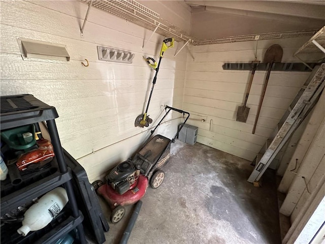 3962 Fox Glen Dr, Woodstock, GA 30189 - bathroom featuring unfinished concrete flooring