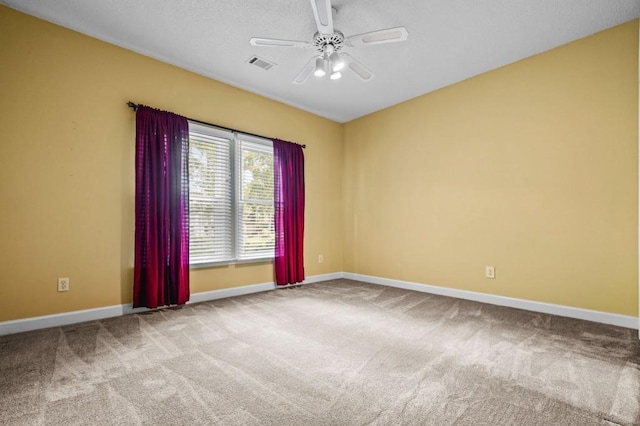 2610 Chadwick Rd, Marietta, GA 30066 - spare room featuring carpet floors, baseboards, and ceiling fan