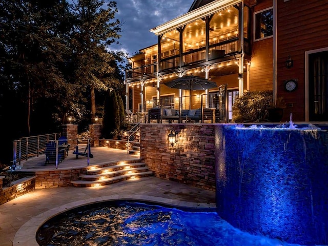 6225 Random Winds Blf, Gainesville, GA 30506 - swimming pool with a patio area