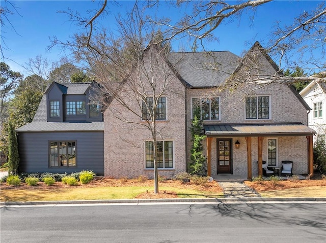 2620 Middle Coray Cir, Marietta, GA 30066 - view of front facade featuring brick siding and covered porch