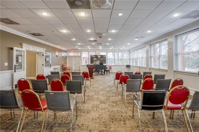 view of community lobby