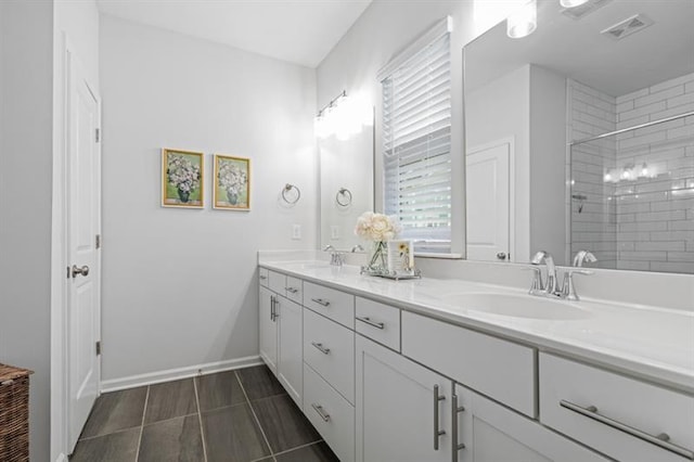 1098 Caruso Dr, Buford, GA 30518 - full bathroom with plenty of natural light, visible vents, and a sink