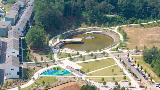 1247 Zucchini Cir SE, Atlanta, GA 30315 - aerial view of property's location with a pool area