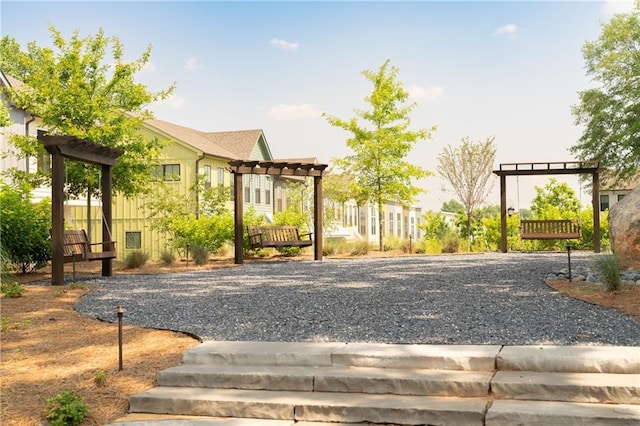 1247 Zucchini Cir SE, Atlanta, GA 30315 - exterior space with a pergola