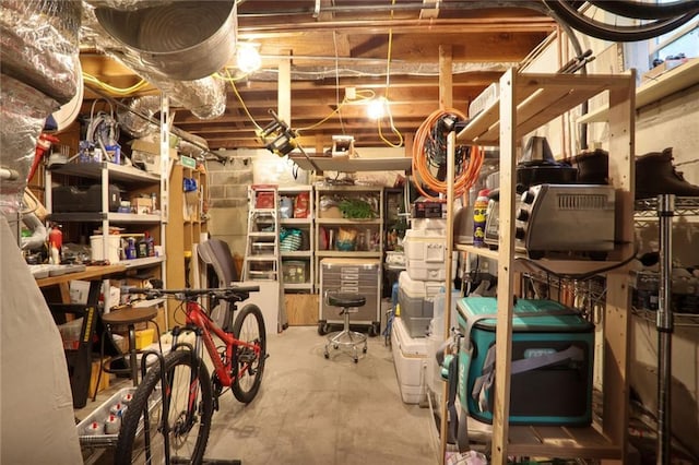377 Camden Rd NE, Atlanta, GA 30309 - view of unfinished basement