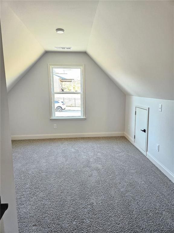 228 Trellis Walk, Macon, GA 31220 - bonus room with lofted ceiling, carpet, and baseboards